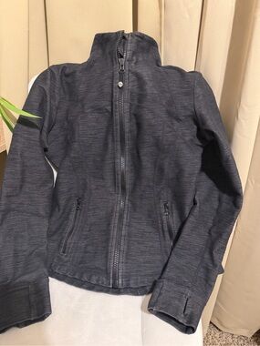 Lululemon Heathered Charcoal Zip-Up Jacket